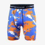 Camo Print Compression Shorts - Image 2